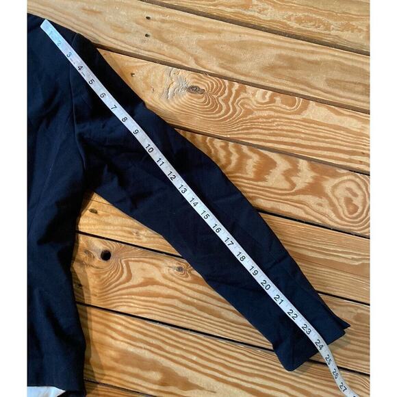 H&M Button Front Blazer Jacket Size 10 Women’s Black - Picture 8 of 9